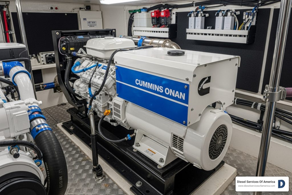 cummins onan marine generator