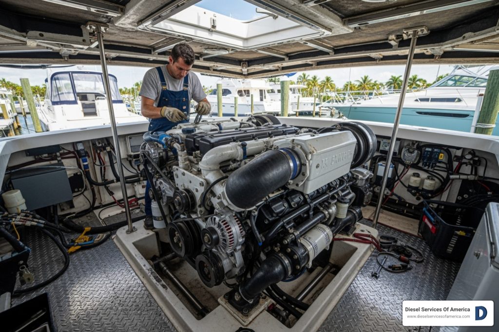 marine diesel service south florida