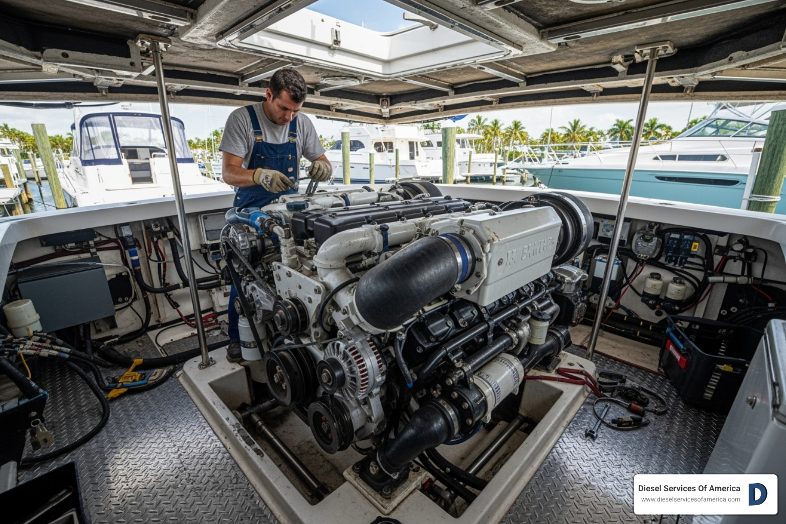 marine diesel service south florida