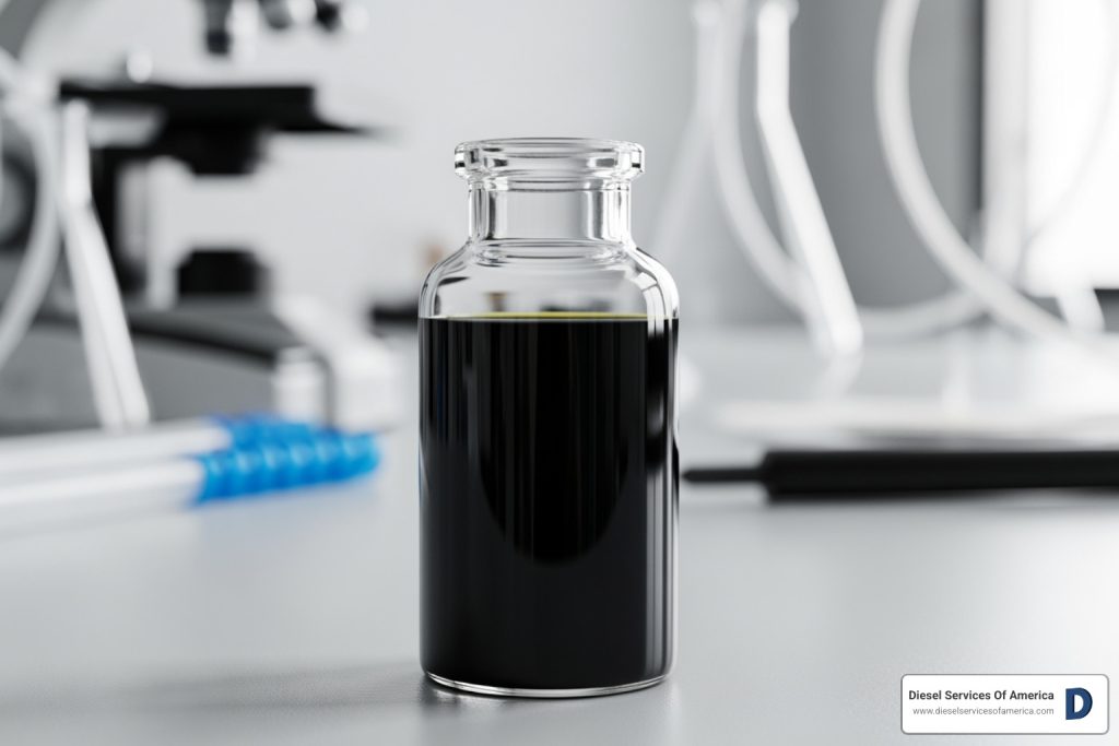Diesel engine oil analysis