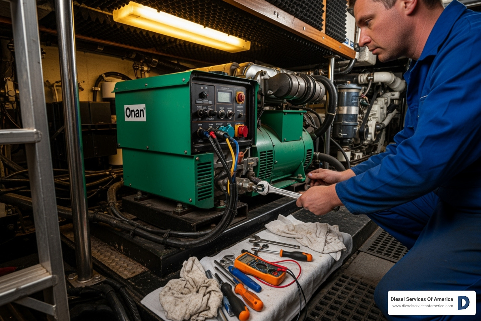 onan generator maintenance