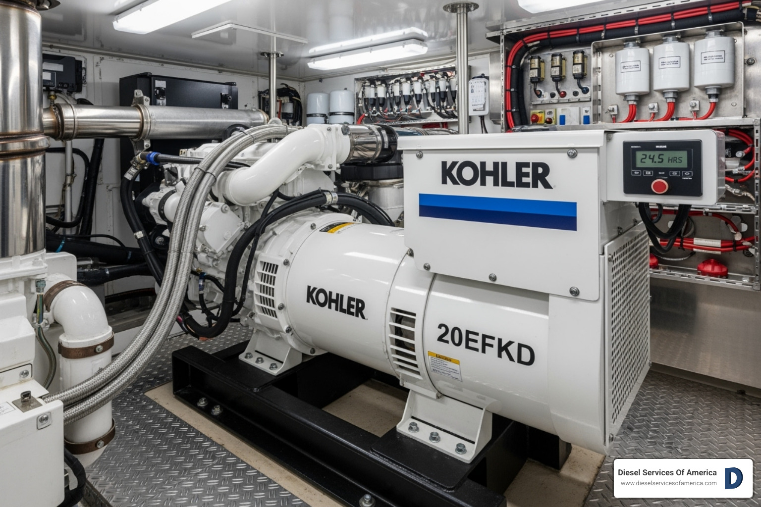 kohler marine generator
