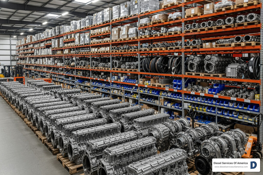 Diesel engine parts sourcing