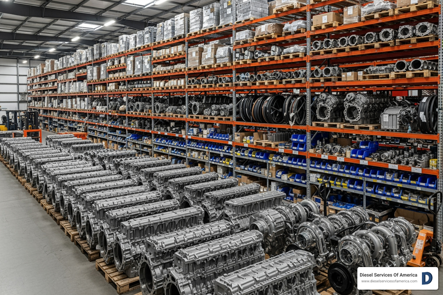 Diesel engine parts sourcing