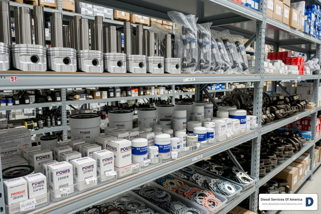 Diesel engine spare parts supplier