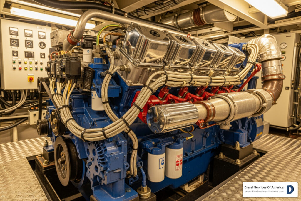 tune up motor diesel