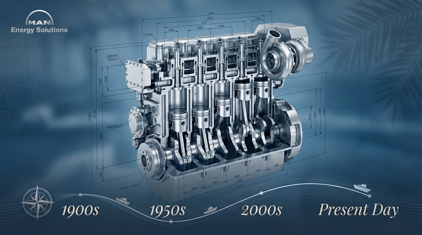 The MAN Marine Engine Legacy