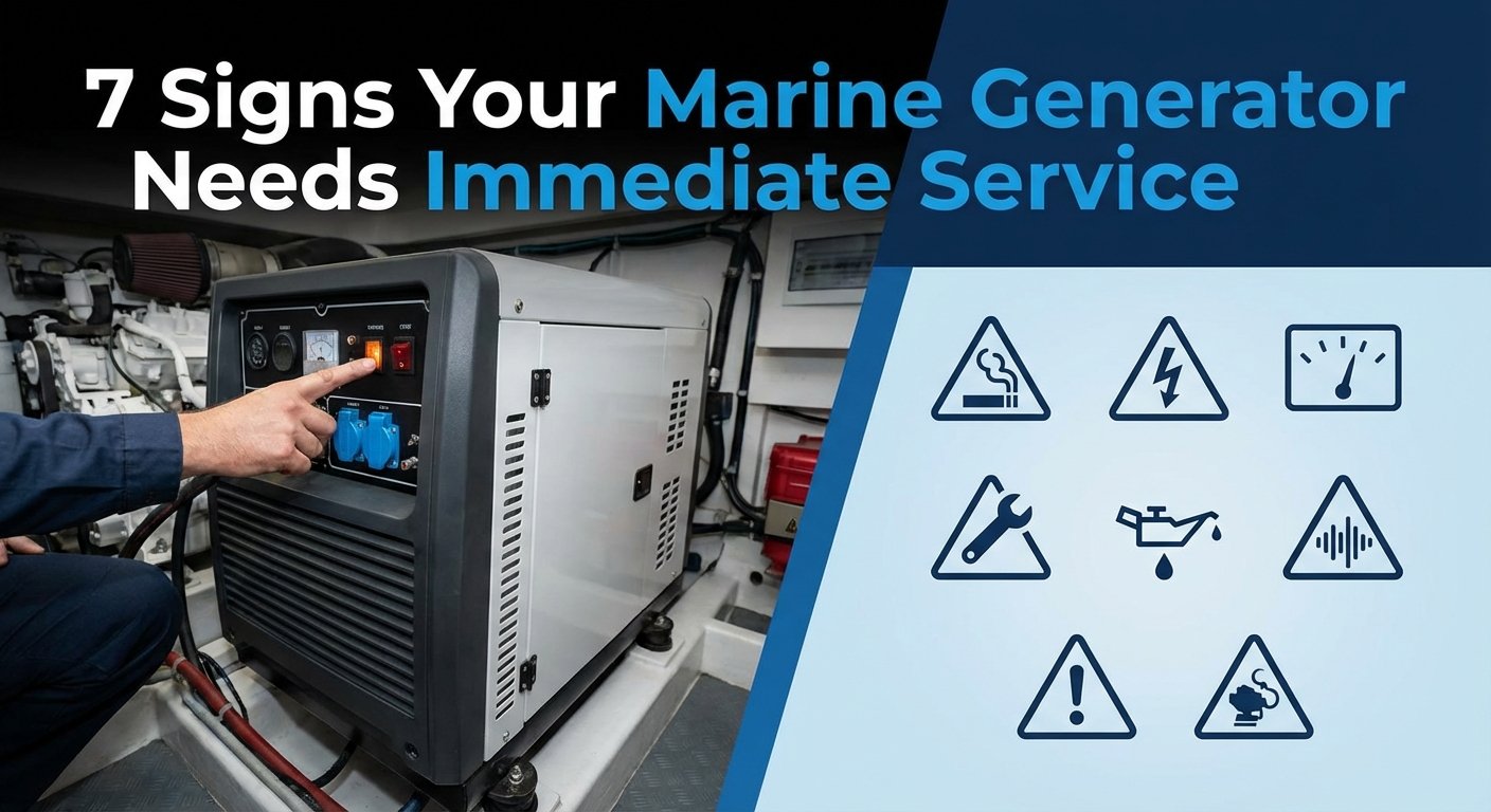 7 Signs Your Marine Generator Needs Immediate Service