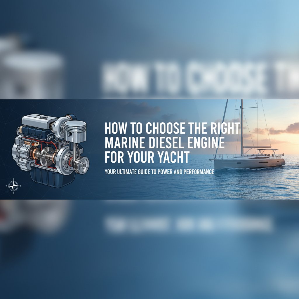 How to Choose the Right Marine Diesel Engine for Your Yacht