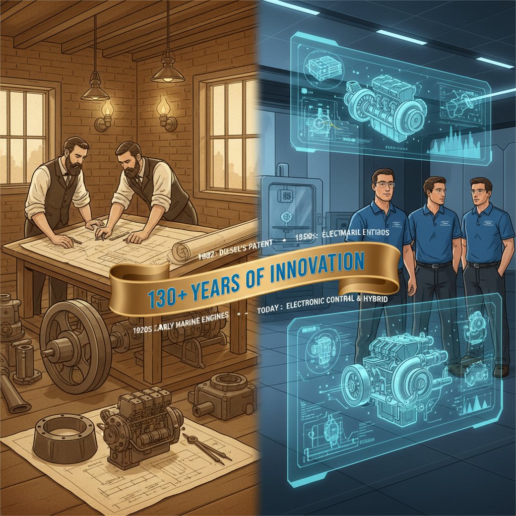 The Engineering Heritage Behind MAN Marine Engines