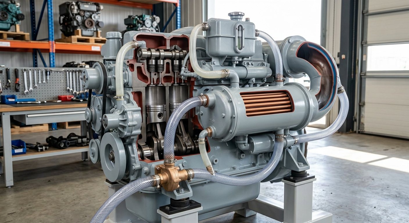 How Marine Diesel Cooling Systems Work