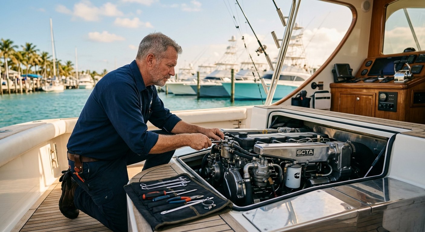 Marine Diesel Fuel System Bleeding Explained